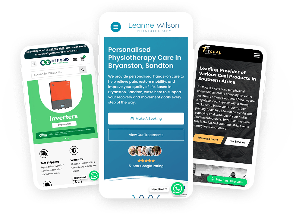 website design company in Johannesburg